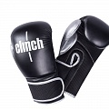 Боксерские перчатки Clinch Aero C135 черно/серебристые 10oz 120_120